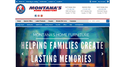 Desktop Screenshot of montanashomefurniture.com
